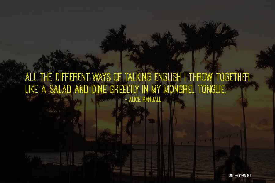 Feddersen Quotes By Alice Randall Feddersen Quotes By Alice Randall