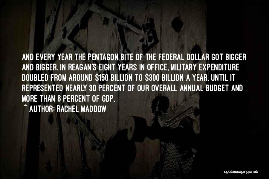 Federal Budget Quotes By Rachel Maddow