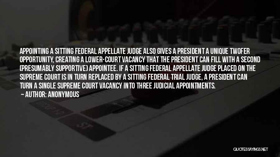 Federal Court Quotes By Anonymous
