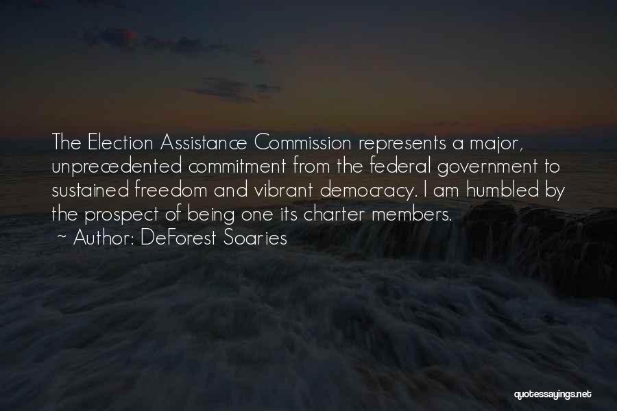 Federal Election Quotes By DeForest Soaries