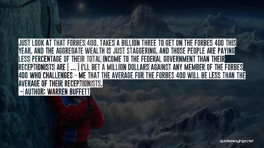 Federal Government Quotes By Warren Buffett