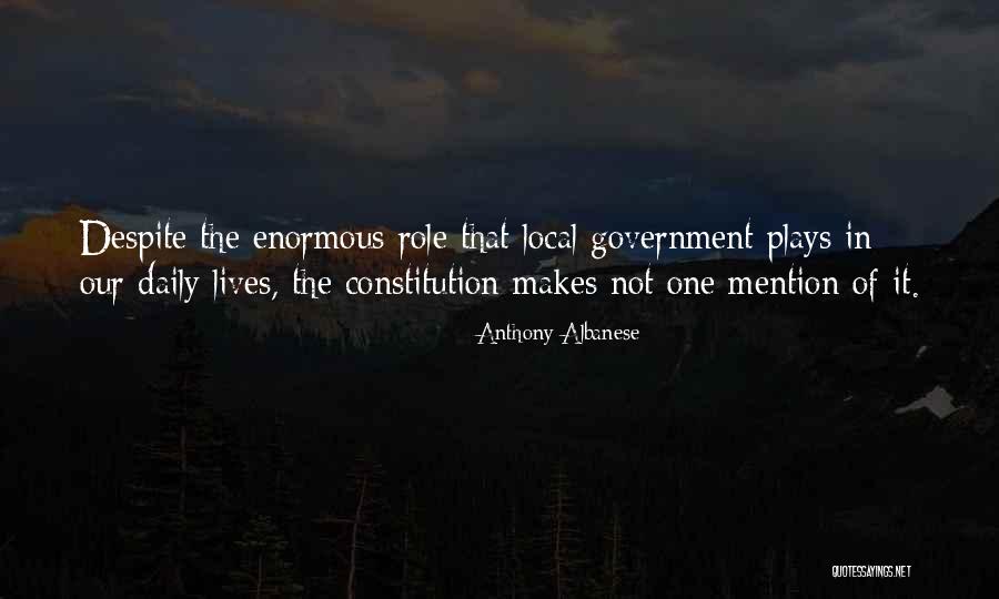 Federal Liberty Quotes By Anthony Albanese Federal Liberty Quotes By Anthony Albanese