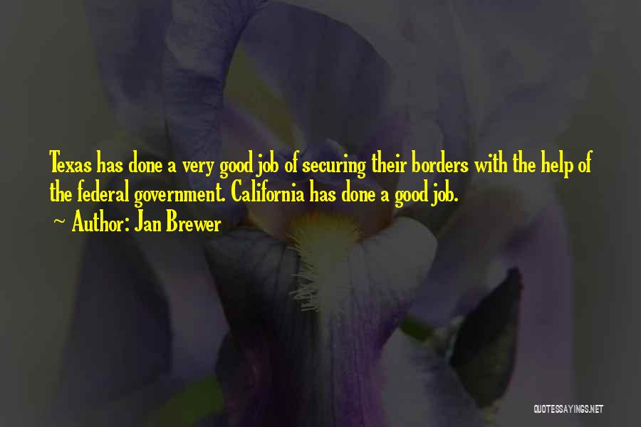 Federal Quotes By Jan Brewer