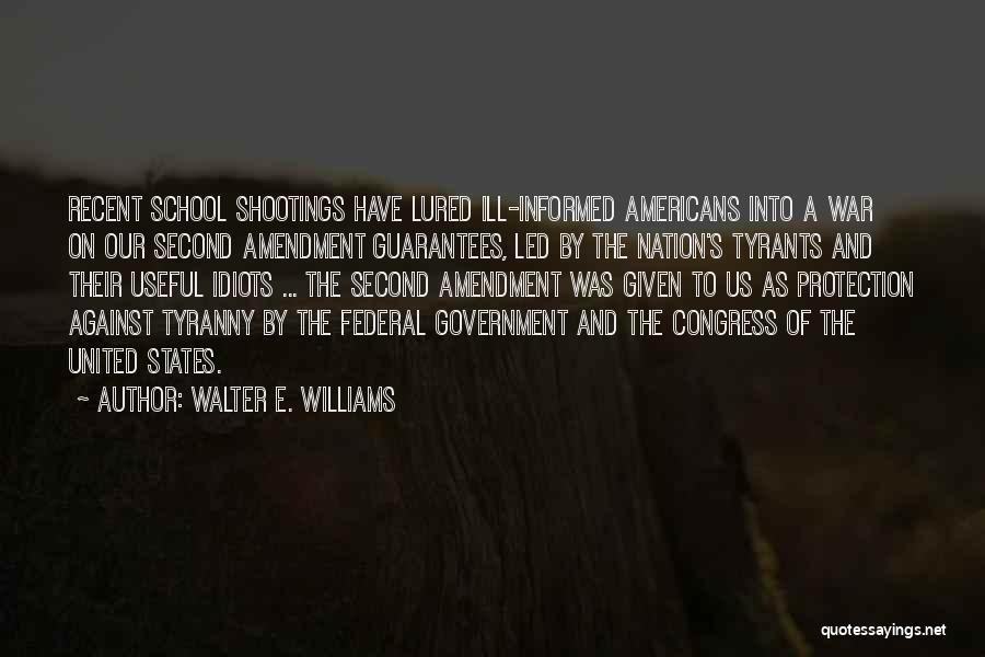 Federal Quotes By Walter E. Williams