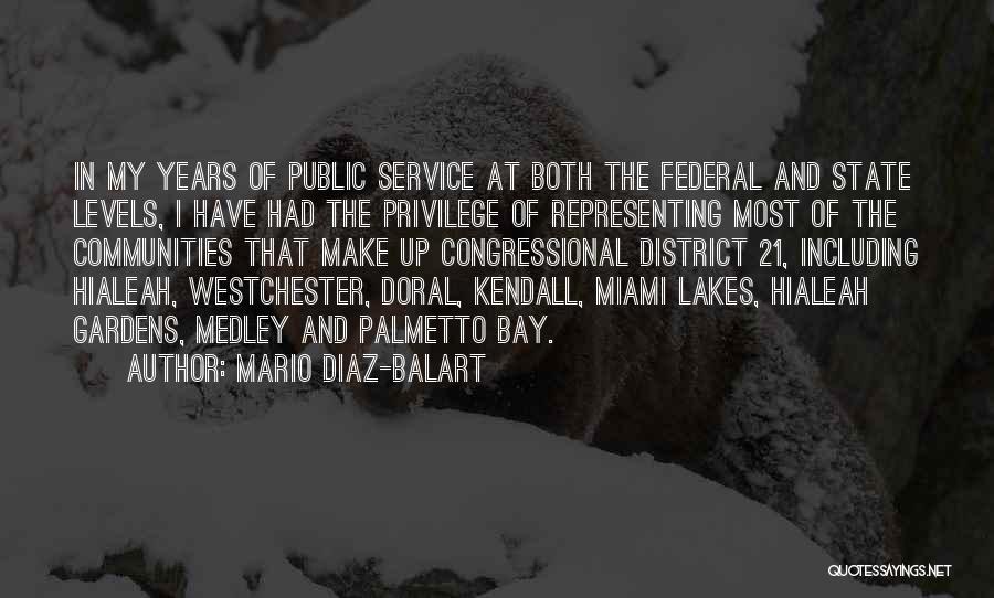 Federal Service Quotes By Mario Diaz-Balart