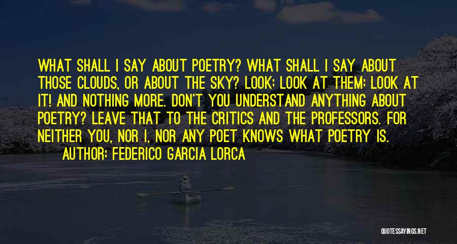 Federico Garcia Lorca Quotes 2255404