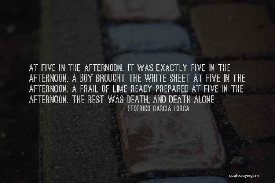 Federico Lorca Garcia Quotes By Federico Garcia Lorca