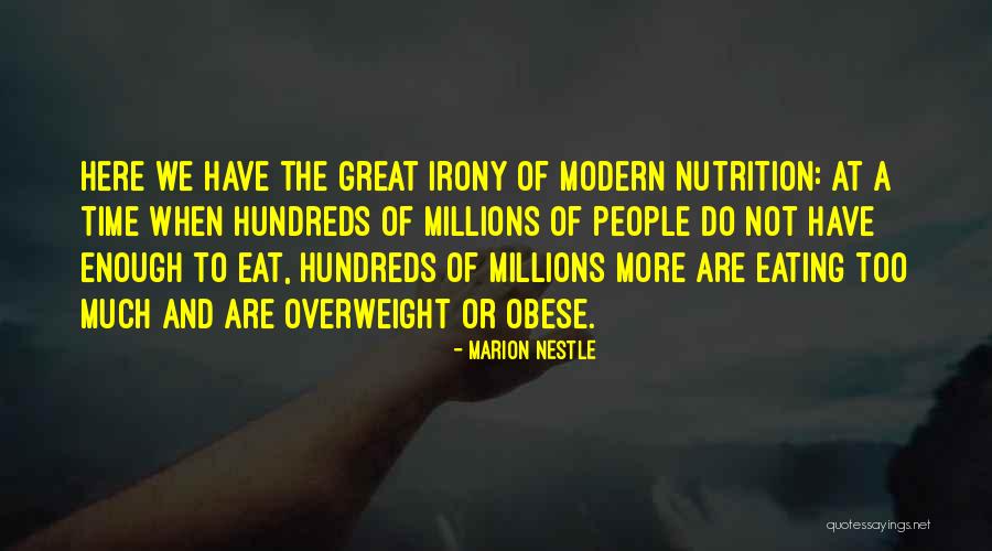 Fedner Francois Quotes By Marion Nestle Fedner Francois Quotes By Marion Nestle