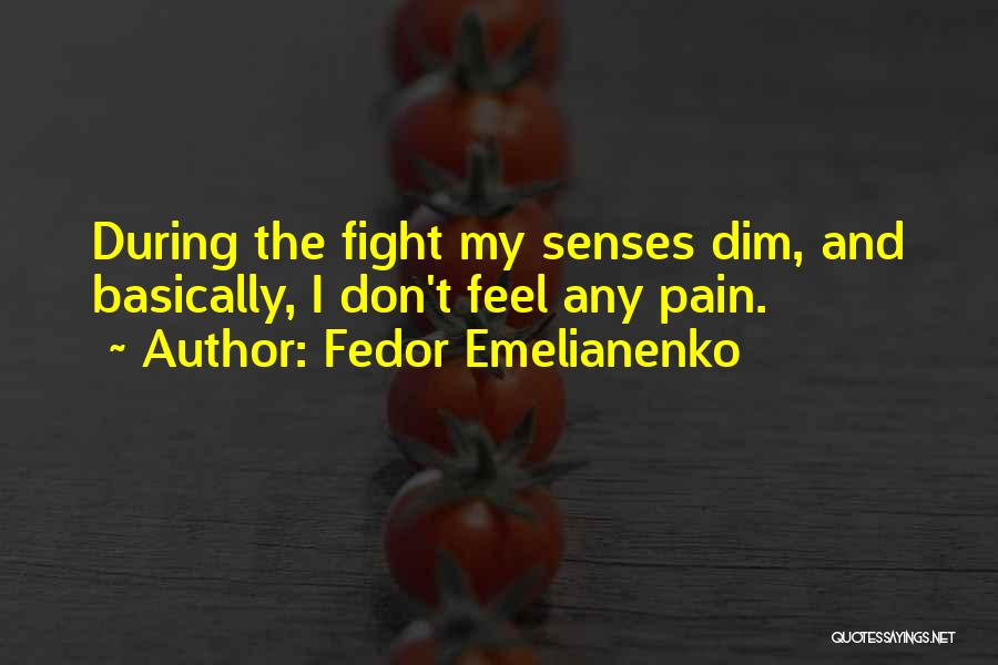 Fedor Quotes By Fedor Emelianenko
