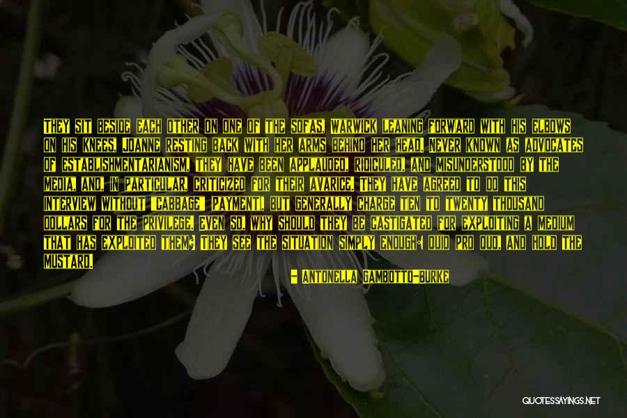Fee Quotes By Antonella Gambotto-Burke Fee Quotes By Antonella Gambotto-Burke