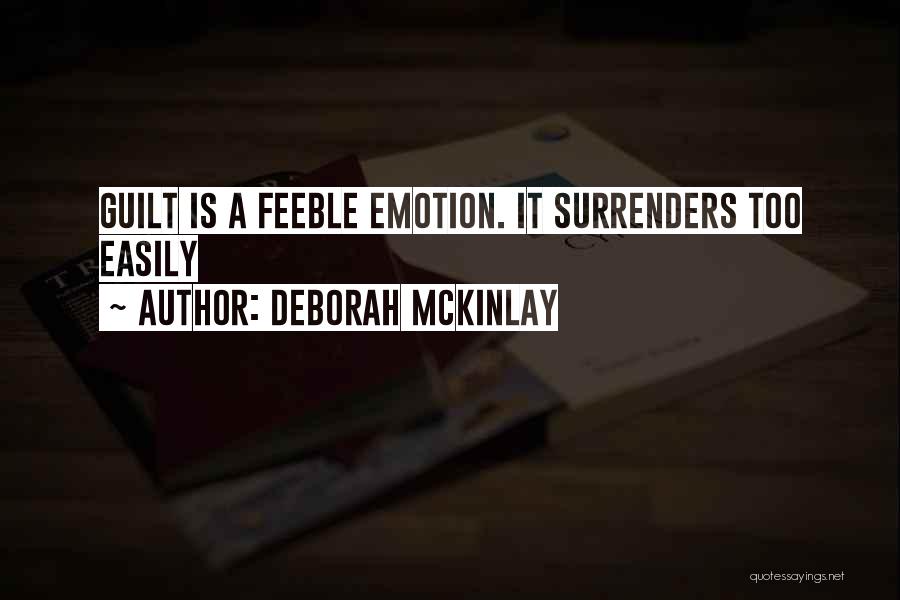 Feeble Quotes By Deborah McKinlay