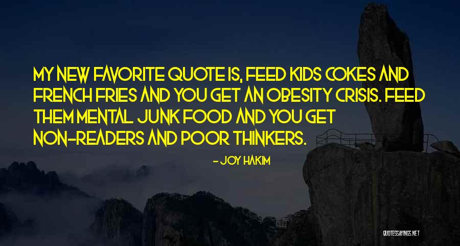 Feed Food Quotes By Joy Hakim Feed Food Quotes By Joy Hakim