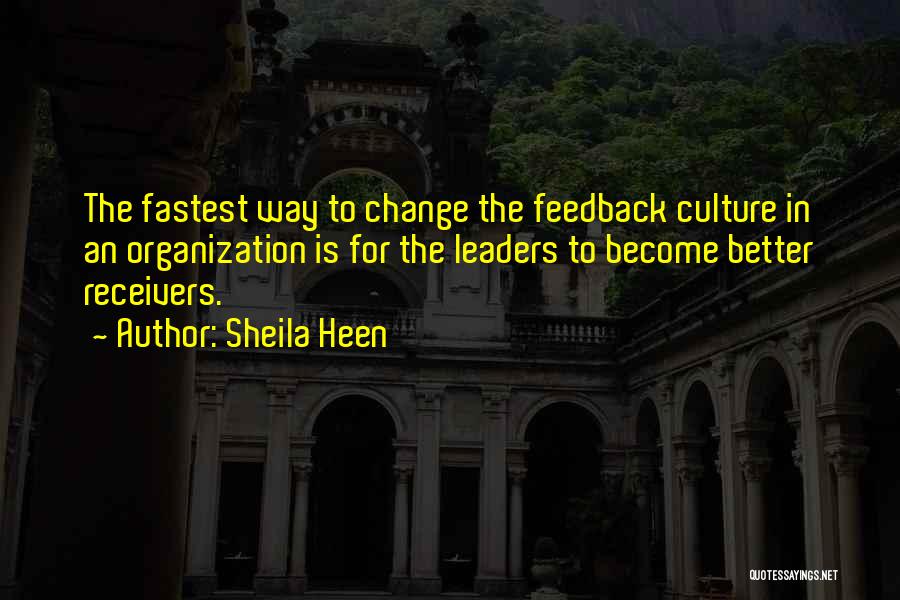 Feedback Quotes By Sheila Heen