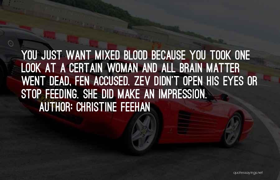 Feeding The Brain Quotes By Christine Feehan