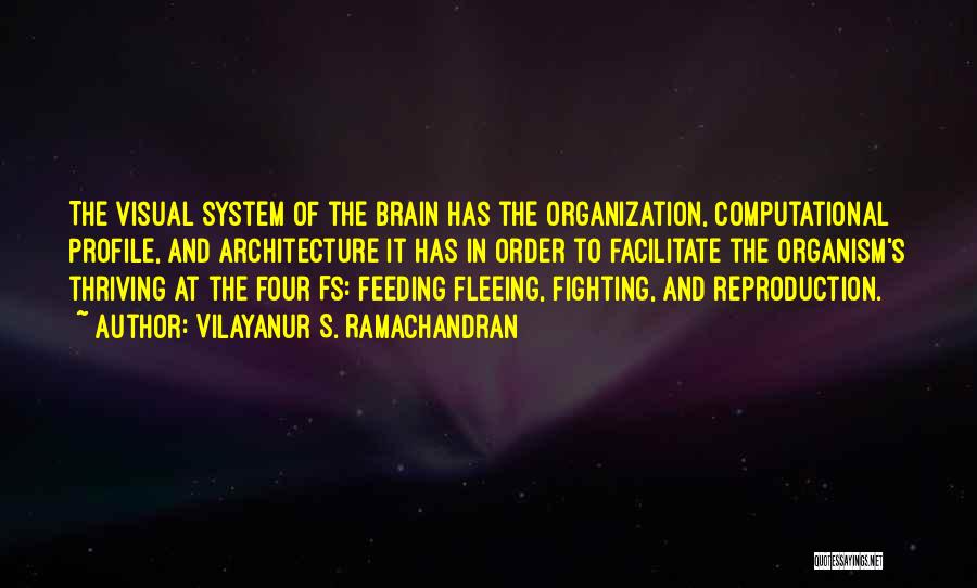 Feeding The Brain Quotes By Vilayanur S. Ramachandran