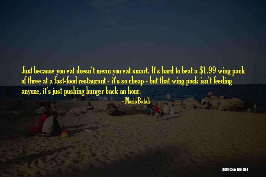 Feeding The Hunger Quotes By Mario Batali Feeding The Hunger Quotes By Mario Batali