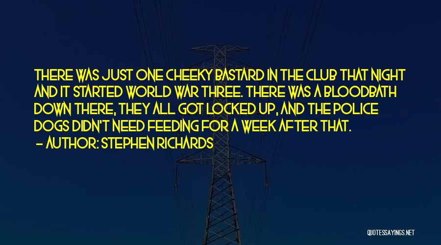 Feeding The World Quotes By Stephen Richards