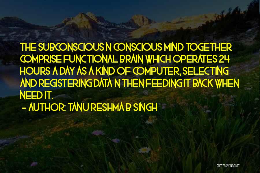 Feeding Your Mind Quotes By Tanu Reshma B Singh
