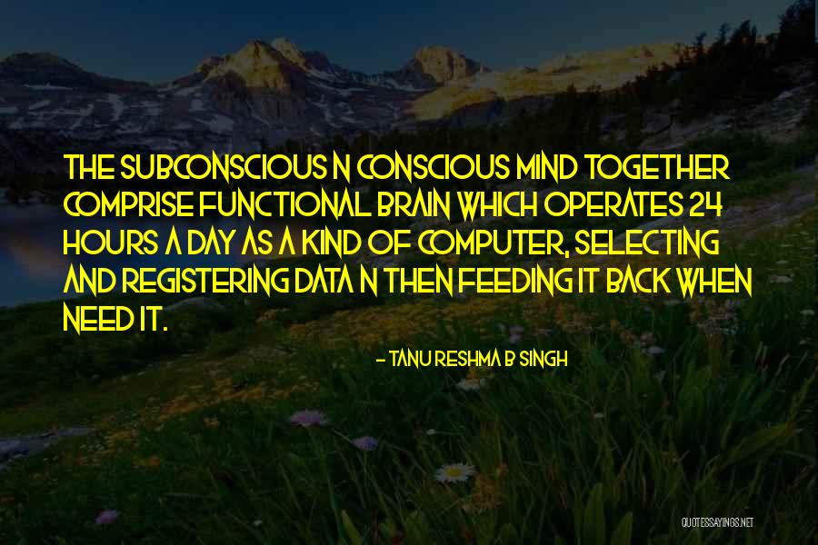 Feeding Your Mind Quotes By Tanu Reshma B Singh