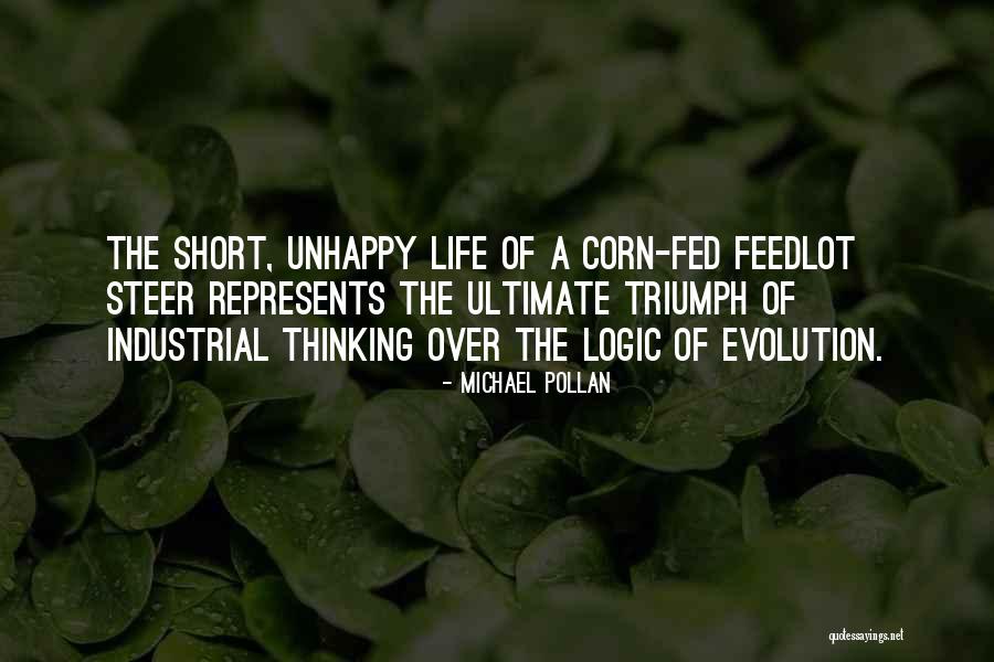 Feedlot Quotes By Michael Pollan