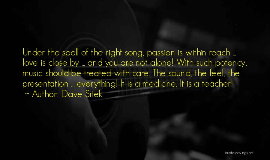 Feel Alone Love Quotes By Dave Sitek