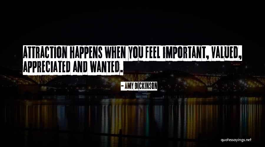 Feel Appreciated Quotes By Amy Dickinson Feel Appreciated Quotes By Amy Dickinson