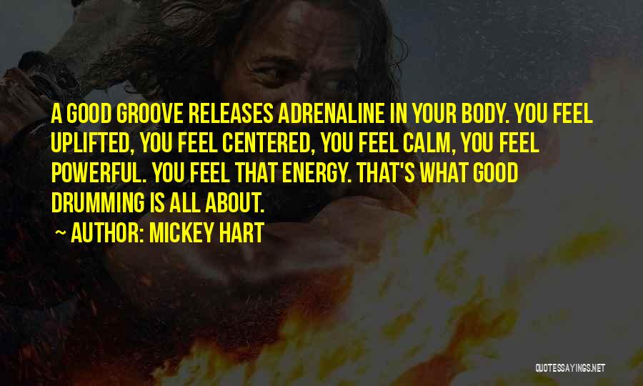 Feel Good Body Quotes By Mickey Hart
