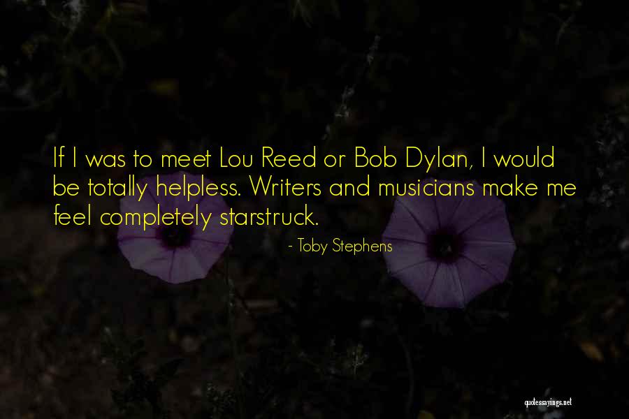 Feel Helpless Quotes By Toby Stephens Feel Helpless Quotes By Toby Stephens