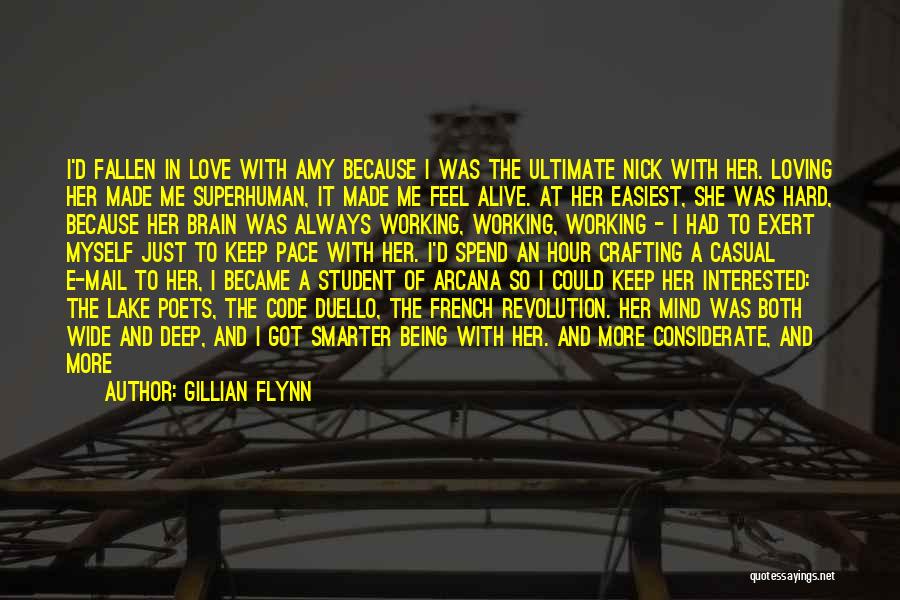 Feel More Alive Quotes By Gillian Flynn