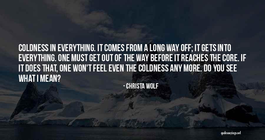 Feel More Quotes By Christa Wolf