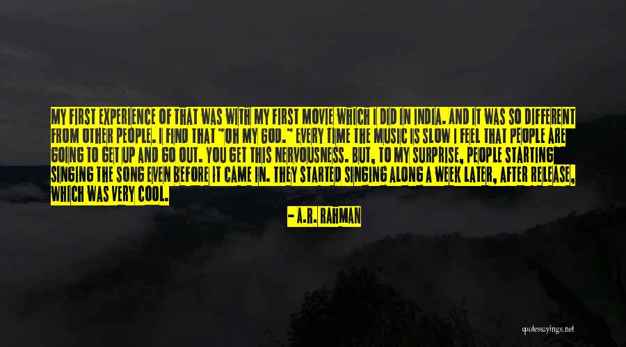 Feel Out Song Quotes By A.R. Rahman Feel Out Song Quotes By A.R. Rahman