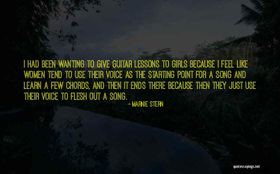 Feel Out Song Quotes By Marnie Stern Feel Out Song Quotes By Marnie Stern