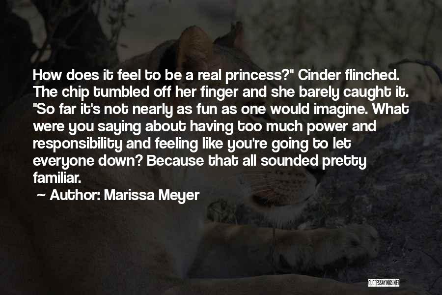 Feel So Let Down Quotes By Marissa Meyer