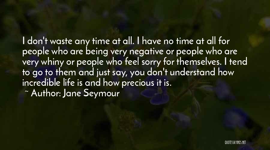 Feel Sorry For Them Quotes By Jane Seymour