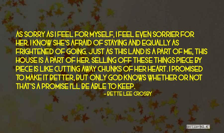 Feel Sorry Quotes By Bette Lee Crosby Feel Sorry Quotes By Bette Lee Crosby