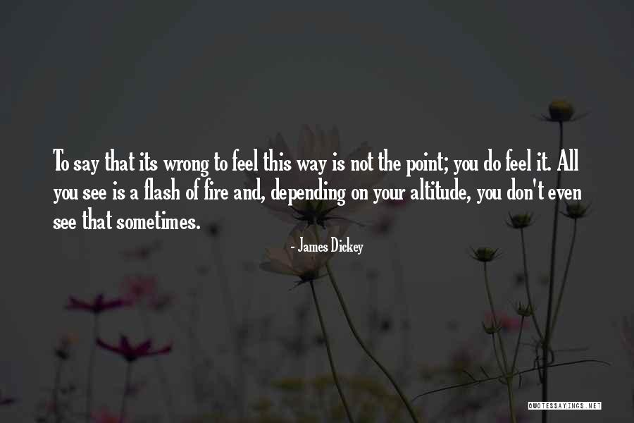 Feel That Fire Quotes By James Dickey Feel That Fire Quotes By James Dickey