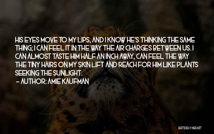 Feel The Air Quotes By Amie Kaufman