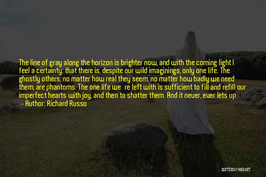 Feel The Light Quotes By Richard Russo