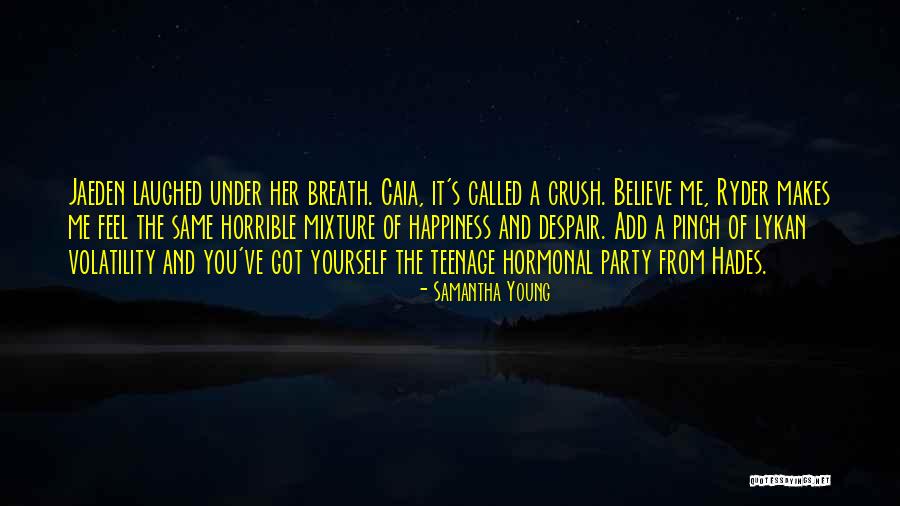 Feel The Pinch Quotes By Samantha Young Feel The Pinch Quotes By Samantha Young