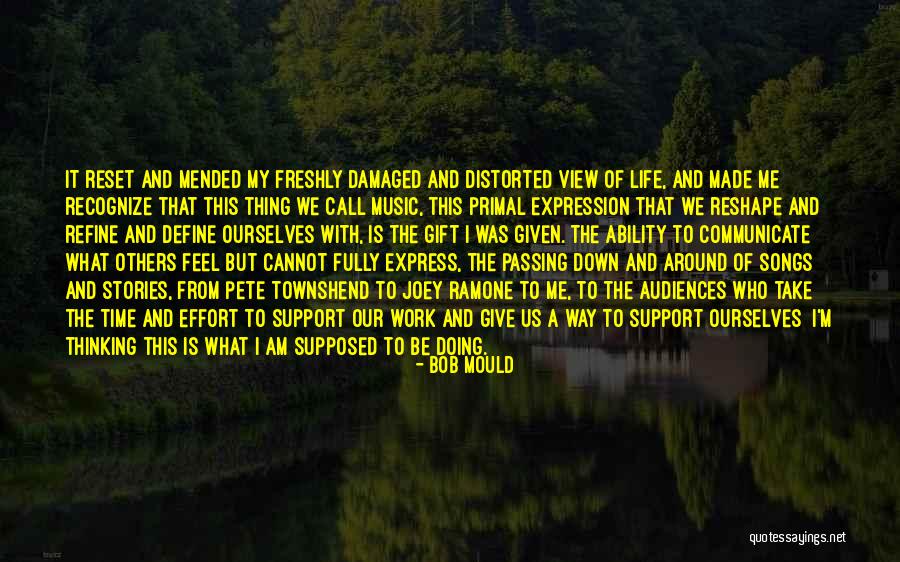 Feel The Song Quotes By Bob Mould Feel The Song Quotes By Bob Mould