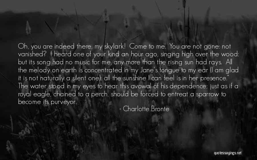 Feel The Sun Quotes By Charlotte Bronte Feel The Sun Quotes By Charlotte Bronte
