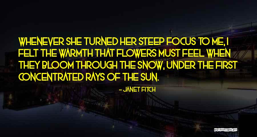 Feel The Sun Quotes By Janet Fitch Feel The Sun Quotes By Janet Fitch
