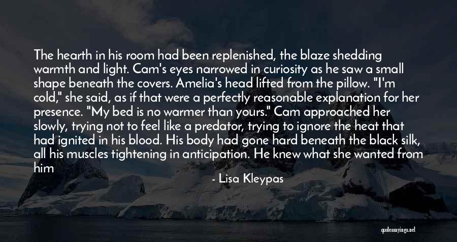 Feel The Warmth Quotes By Lisa Kleypas Feel The Warmth Quotes By Lisa Kleypas
