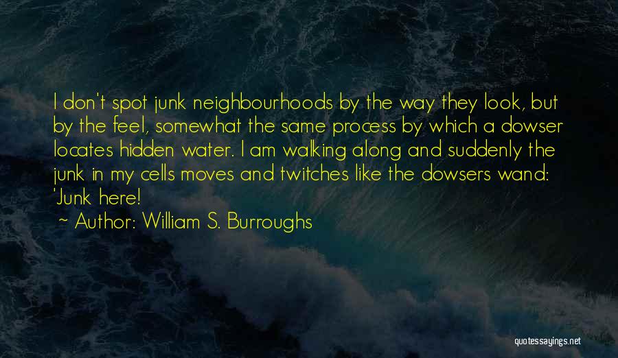 Feel The Water Quotes By William S. Burroughs