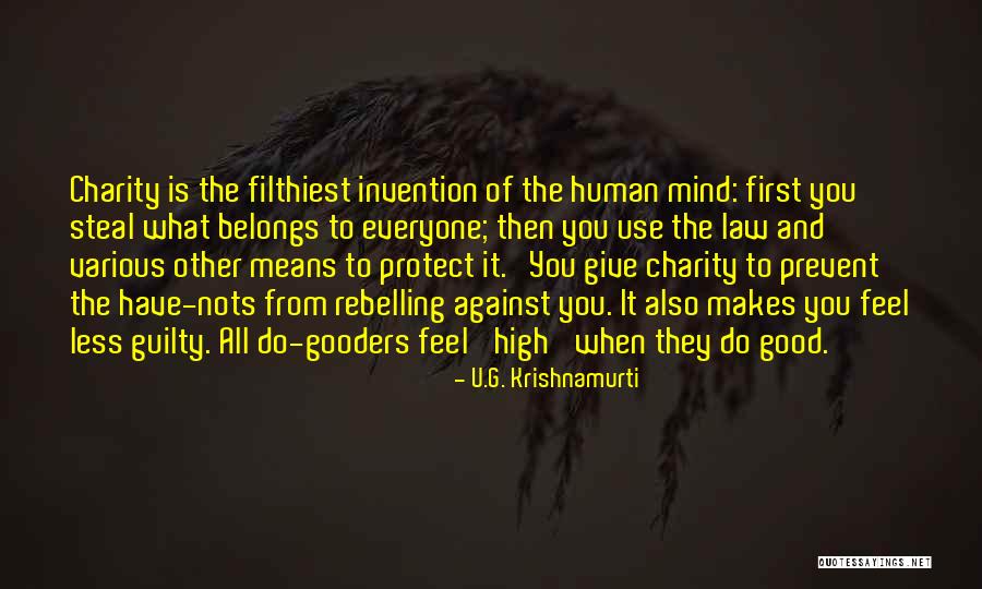 Feel When U Quotes By U.G. Krishnamurti