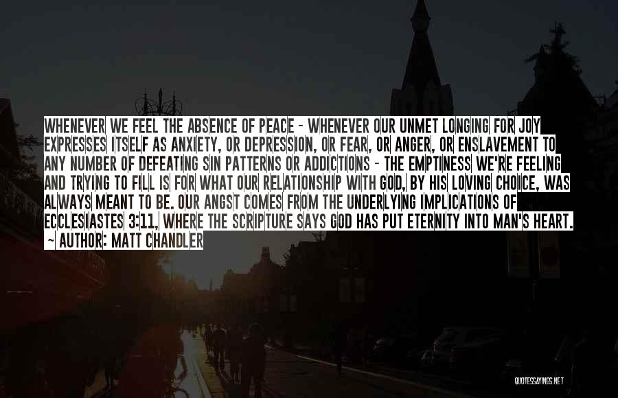 Feel With The Heart Quotes By Matt Chandler