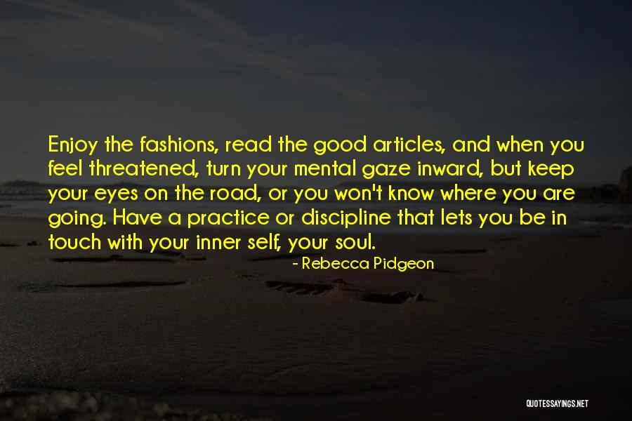 Feel Your Touch Quotes By Rebecca Pidgeon