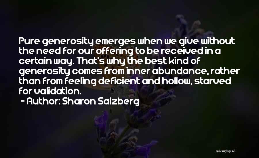 Feeling A Certain Way Quotes By Sharon Salzberg