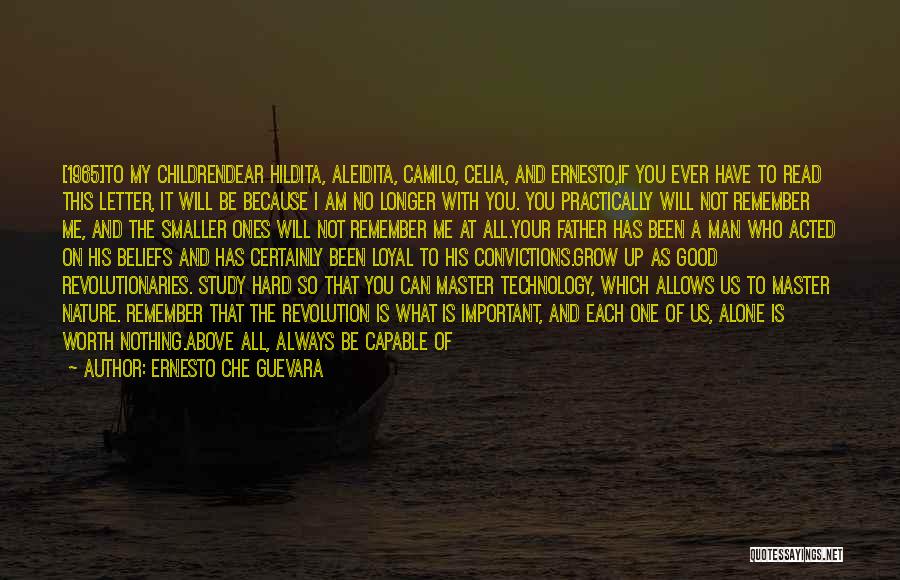 Feeling All Alone In The World Quotes By Ernesto Che Guevara