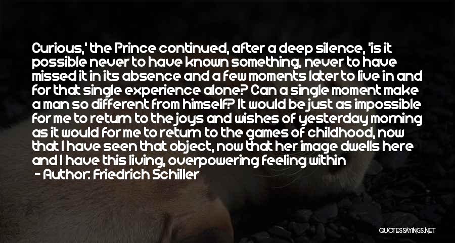 Feeling Alone In Love Quotes By Friedrich Schiller
